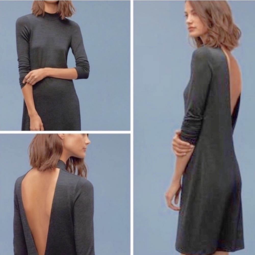 Aritzia Wilfred Free Moulton Dress size XXS purple black